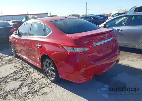 2015 Nissan Sentra Sr z USA, uszkodzony, nr VIN 3N1AB7AP5FY327157